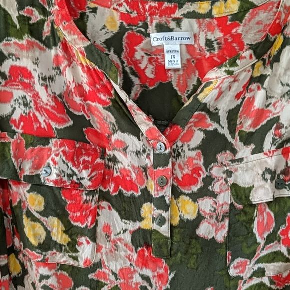 Croft&Barrow blouse NWOT - Picture 3 of 6